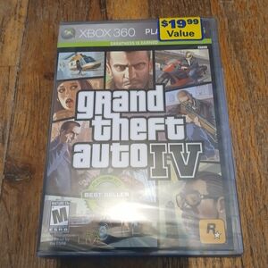 NIP Grand Theft Auto IV for Xbox 360 - Sealed